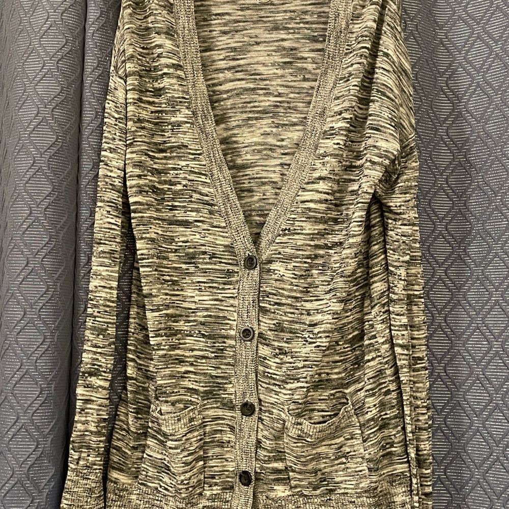 Mossimo Supply Co. Women's Cardigan in Black and White stripes